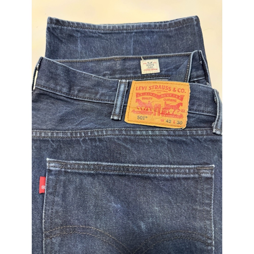 Levi's 501 White Oak Cone Denim Jeans Men's 42x30 2017 August Release Rare